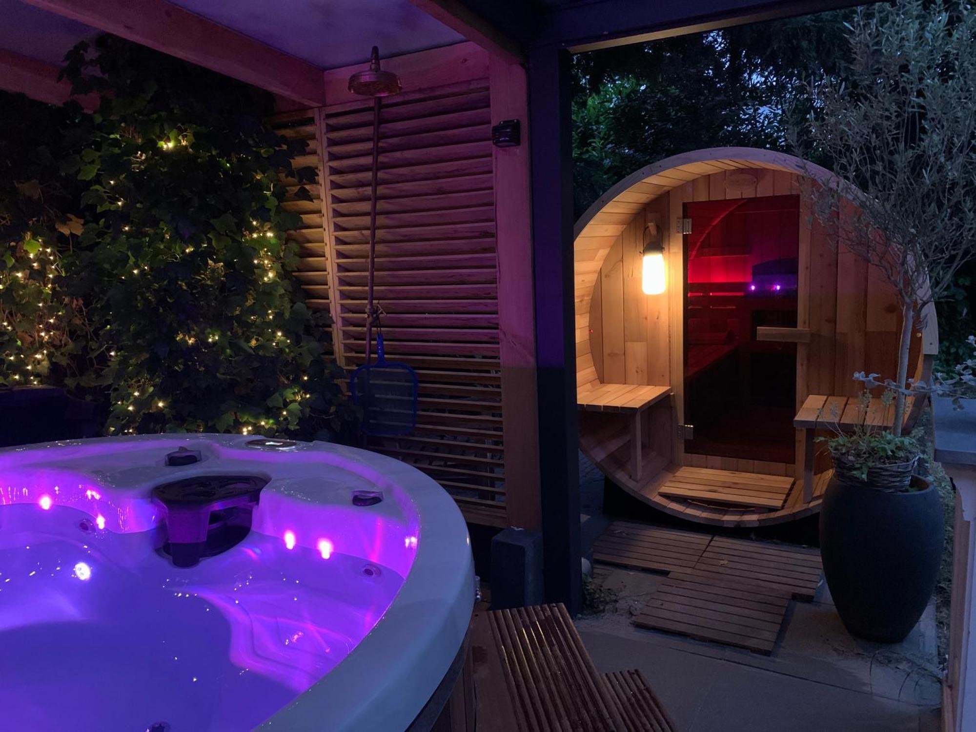 Romantisch Wellness Appartement Met Prive Hottub Sauna Gamesroom Den Ham Eksteriør bilde